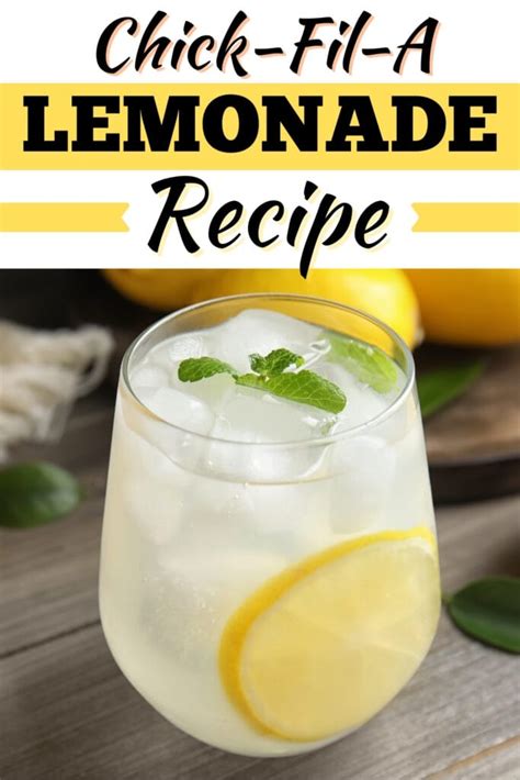 Chick-Fil-A Lemonade Recipe - Insanely Good