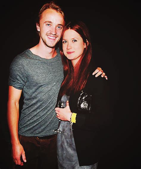 Tom Felton and Bonnie Wright - Tom Felton & Bonnie Wright Photo (29371709) - Fanpop