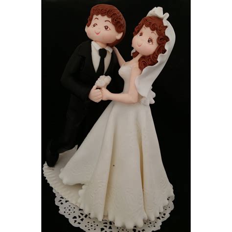 Personalized Wedding Cake Topper, Bride Groom Cake, Bride Groom Dancin ...