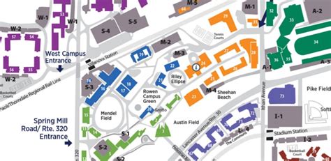 Villanova University Campus Map - World Of Light Map