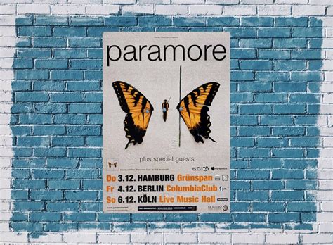 Paramore - Brand New Eyes, Tour 2009 - Konzertplakat, CA$ 33.51