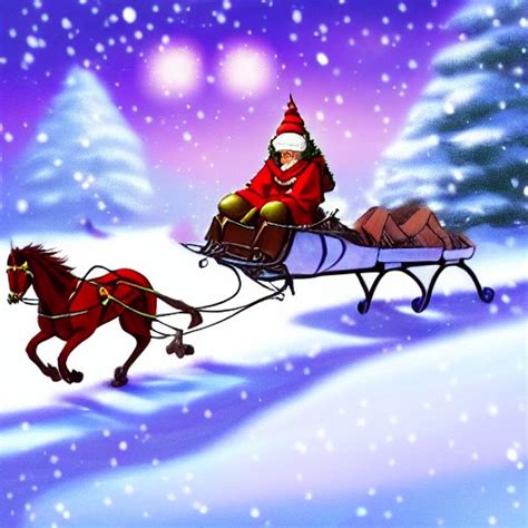 dashing through the snow in a one-horse open sleigh, bells jingl ...