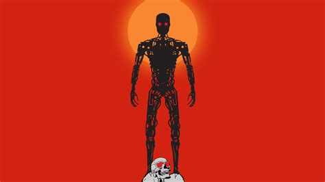 5120x2880 Resolution Terminator Dark Fate 4k Minimalist 5K Wallpaper - Wallpapers Den