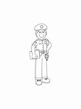Police Officer coloring Pages sketch template