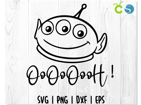 Toy Story Alien Svg Alien Face Svg Ooooh Svg Green Alien Svg | The Best Porn Website