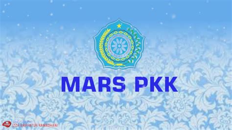 MARS PKK DENGAN LIRIK - YouTube