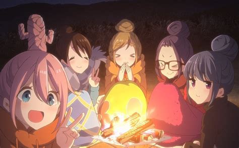 Laid-Back Camp Anime Film Visual Takes a Breather with Inuko