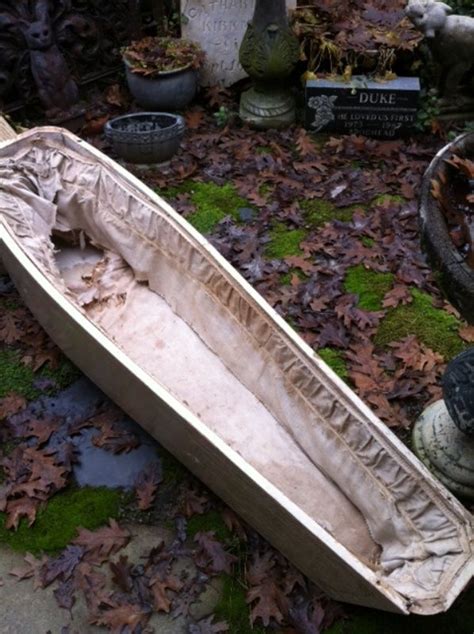 Original Old Ghostly Victorian Coffin | Cemetery, Cemetery art, Casket