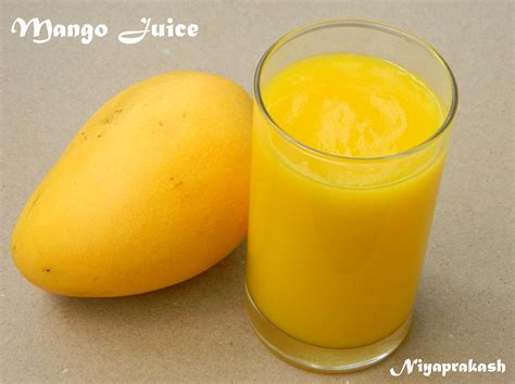 Niya's World: Mango Juice