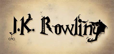 J.K. Rowling Typography by AshTwin on DeviantArt