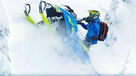 2018 Ski-doo Summit and Freeride mountain sleds - Freerider Snowmobile ...