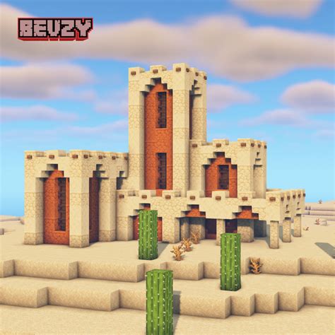 Minecraft Small Castle, Minecraft Desert House, All Minecraft, Minecraft Medieval, Cute ...