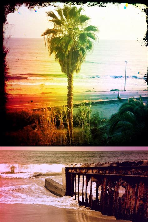 Pics I took from my day at the Beach in Pacific Palisades, California ...