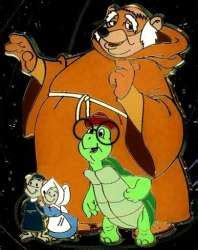 70052 - Friar Tuck and Toby - Robin Hood 45th Anniversary - Walt Disney ...