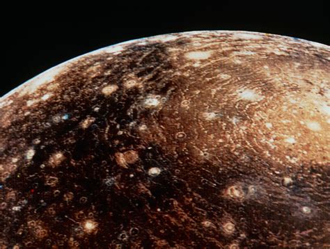 Voyager 1 Photo Of Callisto, Jupiter's Fourth Moon Photograph by Nasa ...