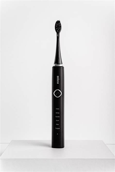 Black Electric Toothbrush Kit | Brushing teeth, Electric toothbrush ...