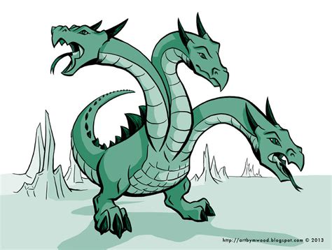 October Monster Fest - Hydra by RaynesGem on DeviantArt