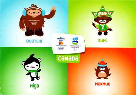 Amazing World Adventures: Canada - Winter Olympics Vancouver 2010 - mascots