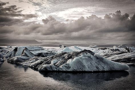 Icebergs in Glacier Lagoon - Iceland Photograph by Stuart Litoff | Fine Art America