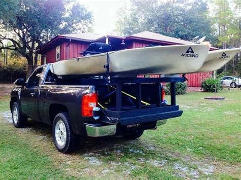 Homemade Kayak Rack (truck) - Pensacola Fishing Forum