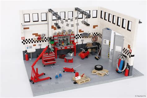 LEGO IDEAS - GARAGE LIFE - Oldtimer VOLKSWAGEN "service and repair" workshop