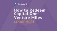 How to Redeem Capital One Venture Miles | The Ascent