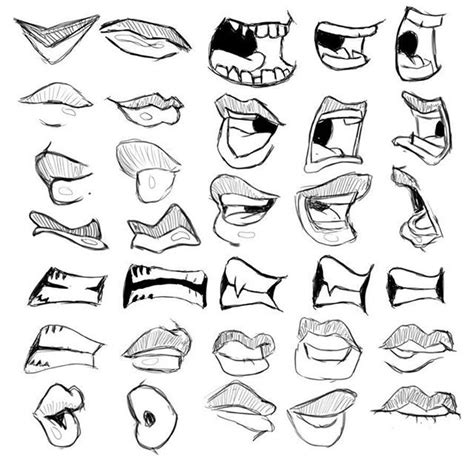 Mouth studies. #anatomy #cartoon #sketchbookpro #sketch #mouth #lips #drawing #study | Mouth ...