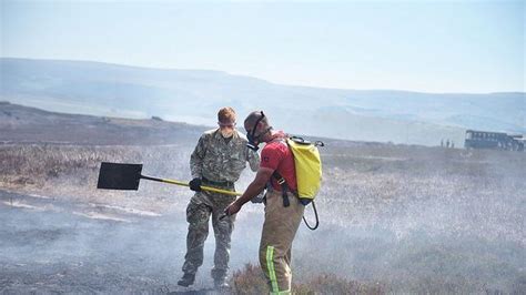 Saddleworth Moor fire is finally extinguished after three weeks | UK News | Sky News