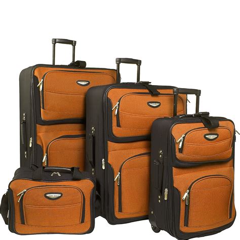 Traveler's Choice Amsterdam 4-Piece Set - eBags.com | Luggage sets ...