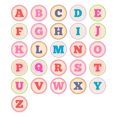 DIY Alphabet Letters - 10 Free PDF Printables | Printablee