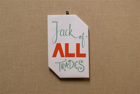 JACK OF ALL TRADES on Behance