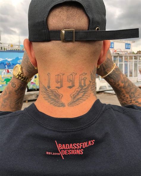 B.A.F 💯 on Instagram: “ya ready ?” | Neck tattoo for guys, Hand tattoos ...