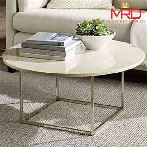 Round Stone Top Coffee Table - Ideas on Foter