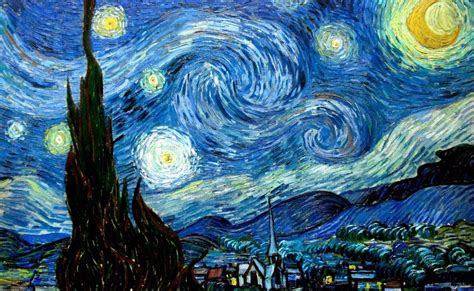 Starry night van gogh, Gogh the starry night, Van gogh paintings