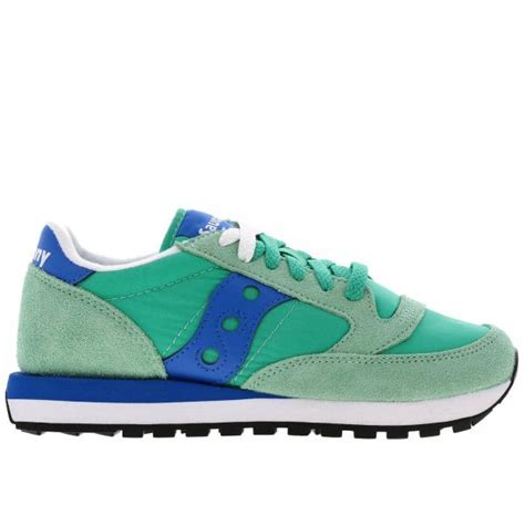 Saucony Outlet: Sneakers women - Green | Sneakers Saucony 1044 GIGLIO.COM