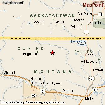 Turner, Montana Area Map & More