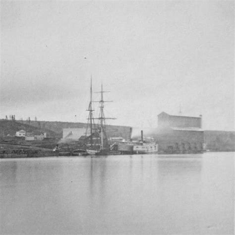 Duluth Harbor Circa 1870s - Perfect Duluth Day