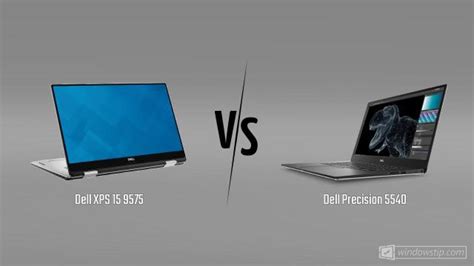 Dell XPS 15 9575 vs. Dell Precision 5540: Full specs comparison