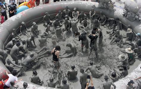 La fête de la boue de Boryeong