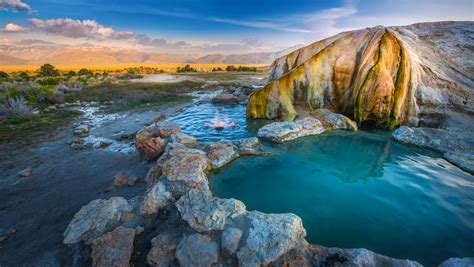 Beautiful natural hot springs and the cost to visit