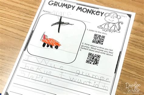 Grumpy Monkey Book Activities