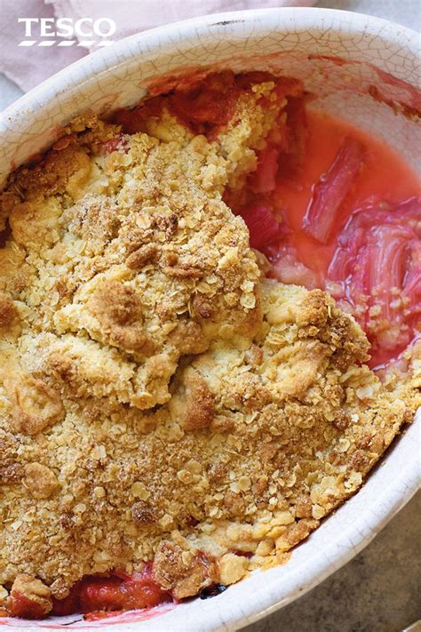 Rhubarb crumble – Artofit