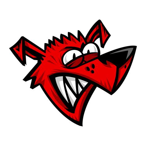 Angry dog cartoon vector illustration 545020 Vector Art at Vecteezy