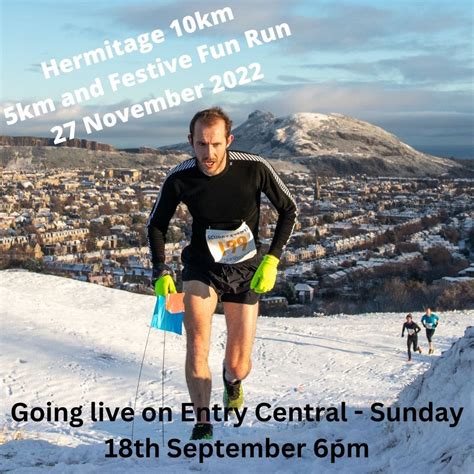 Hermitage of Braid and Blackford Hill 10km, 5km and festive fun run ...