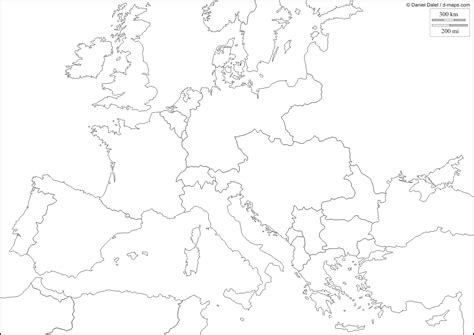 Blank Map of Europe | Teacher Days! | Map quiz, Europe 1914, Free maps