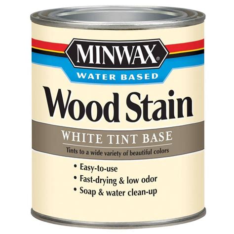 Minwax 1 qt. Water Based Wood Stain-61806 - The Home Depot