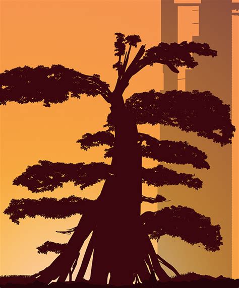 Silhouette Landscapes. :: Behance