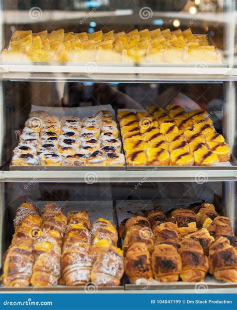 Portuguese Traditional Pastries. Stock Image - Image of cooking, dough ...