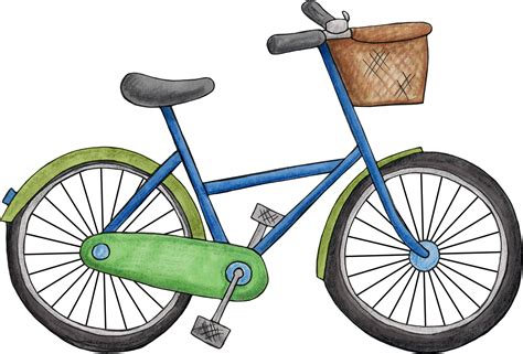 Clip Art Library Download Bike Clipart - Transparent Background Bicycle Clipart - Png Download ...