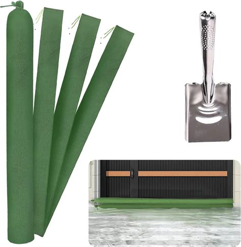 Amazon.com: 4 Pcs Sand Bags for Flooding with Shovel, Thickened Long ...